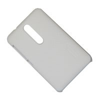 Чехол для Nokia 501 Asha Dual Sim задняя крышка пластик ребристый Nillkin <белый> ― OnlineBazar.su