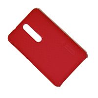 Чехол для Nokia 501 Asha задняя крышка пластик ребристый Nillkin <красный> ― OnlineBazar.su