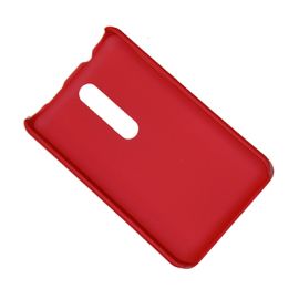 Чехол для Nokia 501 Asha задняя крышка пластик ребристый Nillkin <красный>