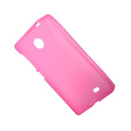 Чехол для Nokia RM-1053 силиконовый матовый <розовый>