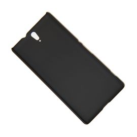 Чехол для Sony E5533 (Xperia C5 Ultra Dual) задняя крышка пластик ребристый Nillkin <черный>