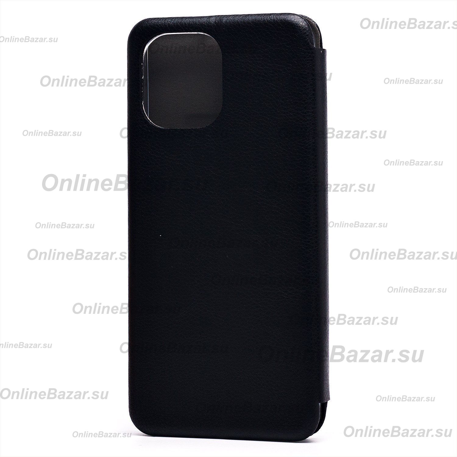 Чехол для Huawei Nova Y61 флип боковой кожзам №3 <черный> ― OnlineBazar.su