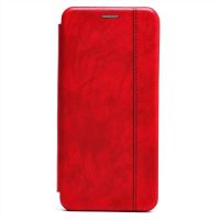 Чехол для Huawei Nova Y61 флип боковой кожзам №3 <красный> ― OnlineBazar.su