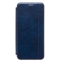 Чехол для Realme RMX5106 флип боковой кожзам №3 <синий> ― OnlineBazar.su