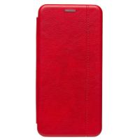 Чехол для Samsung SM-A245F (Galaxy A24) флип боковой кожзам №3 <красный> ― OnlineBazar.su