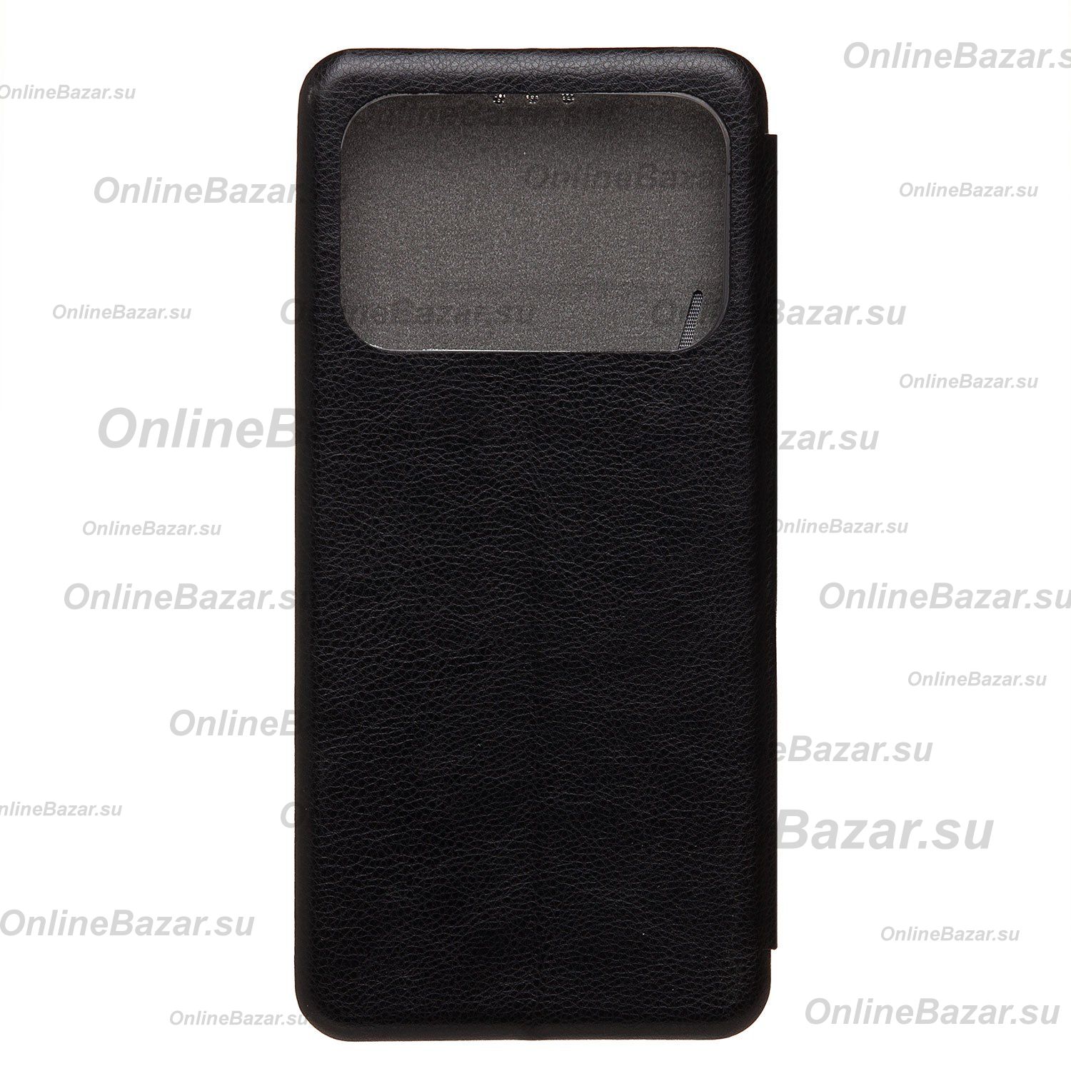 Чехол для Tecno Spark 40 (KM5n) флип боковой кожзам №3 <черный> ― OnlineBazar.su