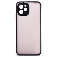 Чехол для Huawei Nova Y61 пластиковый с окантовкой <черный> ― OnlineBazar.su
