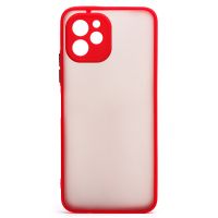 Чехол для Huawei Nova Y61 пластиковый с окантовкой <красный> ― OnlineBazar.su