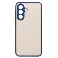 Чехол для Samsung SM-A566B (Galaxy A56 5G) пластиковый с окантовкой <темно-синий> ― OnlineBazar.su