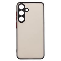 Чехол для Samsung SM-S936B (Galaxy S25 Plus) пластиковый с окантовкой <черный> ― OnlineBazar.su