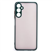 Чехол для Samsung SM-A057F (Galaxy A05s) пластиковый с окантовкой <темно-зеленый> ― OnlineBazar.su