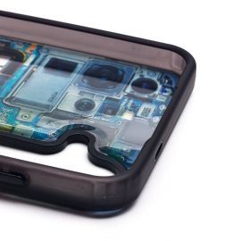 Чехол для Samsung SM-S926B (Galaxy S24 Plus) пластиковый (рис. 088) <голубой>
