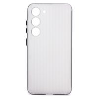 Чехол для Samsung SM-S911B (Galaxy S23) пластиковый рифленый <серый> ― OnlineBazar.su