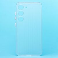 Чехол для Samsung SM-S911B (Galaxy S23) пластиковый рифленый <прозрачный> ― OnlineBazar.su