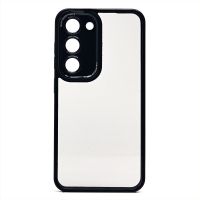Чехол для Samsung SM-S911B (Galaxy S23) пластиковый с закрытой камерой №2 <черный> ― OnlineBazar.su