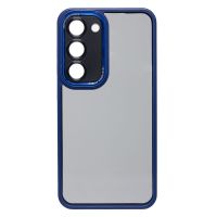 Чехол для Samsung SM-S911B (Galaxy S23) пластиковый с закрытой камерой №2 <синий> ― OnlineBazar.su