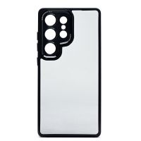 Чехол для Samsung SM-S938B (Galaxy S25 Ultra) пластиковый с закрытой камерой №2 <черный> ― OnlineBazar.su