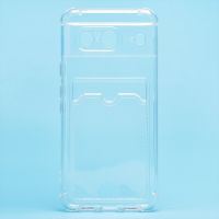 Чехол для Google Pixel 8 силиконовый с картхолдером №2 <прозрачный> ― OnlineBazar.su