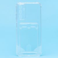 Чехол для Samsung SM-A057F (Galaxy A05s) силиконовый с картхолдером №2 <прозрачный> ― OnlineBazar.su