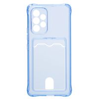 Чехол для Samsung SM-A536E (Galaxy A53 5G) силиконовый с картхолдером №2 <синий> ― OnlineBazar.su