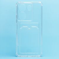 Чехол для Tecno Camon 20 Pro (CK7n) силиконовый с картхолдером №2 <прозрачный> ― OnlineBazar.su