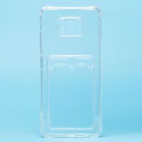 Чехол для Xiaomi M2007J20CG силиконовый с картхолдером №2 <прозрачный> ― OnlineBazar.su