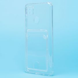 Чехол для Xiaomi 220233L2G силиконовый с картхолдером №2 <прозрачный>