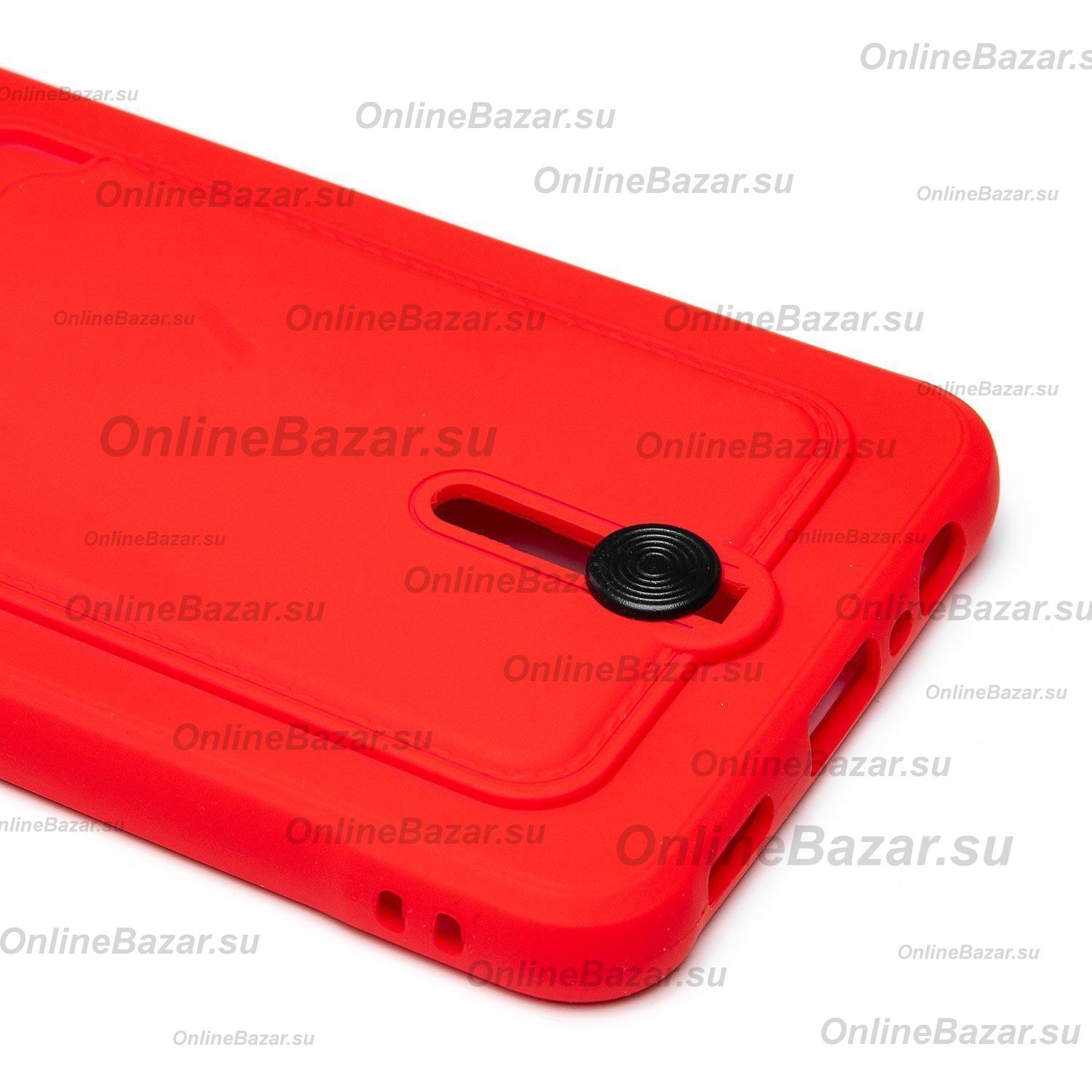 Чехол для Samsung SM-A047F (Galaxy A04s) силиконовый с картхолдером №4 <красный> ― OnlineBazar.su