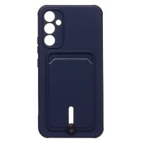 Чехол для Samsung SM-A346E (Galaxy A34 5G) силиконовый с картхолдером №4 <синий> ― OnlineBazar.su