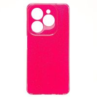 Чехол для Tecno Spark Go 2024 (BG6) силиконовый с блестками №3 <розовый> ― OnlineBazar.su