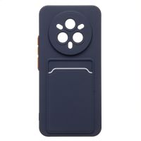 Чехол для Realme 14 Pro+ 5G силиконовый с картхолдером №9 <темно-синий> ― OnlineBazar.su