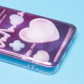 Чехол для Samsung SM-A055F (Galaxy A05) силиконовый (рис. 339) <розовый>