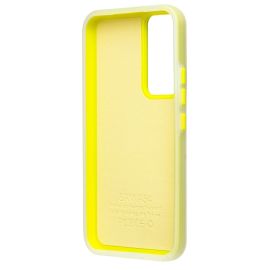 Чехол для Samsung SM-A546E (Galaxy A54 5G) силиконовый матовый №10 <желтый>