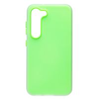 Чехол для Samsung SM-S911B (Galaxy S23) силиконовый матовый №10 <зеленый> ― OnlineBazar.su