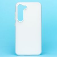 Чехол для Samsung SM-S911B (Galaxy S23) силиконовый матовый №10 <белый> ― OnlineBazar.su