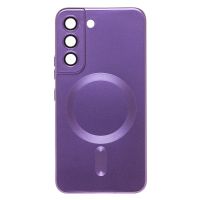 Чехол для Samsung SM-S901B (Galaxy S22) силиконовый Matte MagSafe <пурпурный> ― OnlineBazar.su