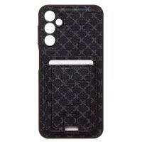 Чехол для Samsung SM-A245F (Galaxy A24) силиконовый с картхолдером №8 <черный> ― OnlineBazar.su