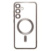 Чехол для Samsung SM-S926B (Galaxy S24 Plus) силиконовый MagSafe №7 <титановый> ― OnlineBazar.su