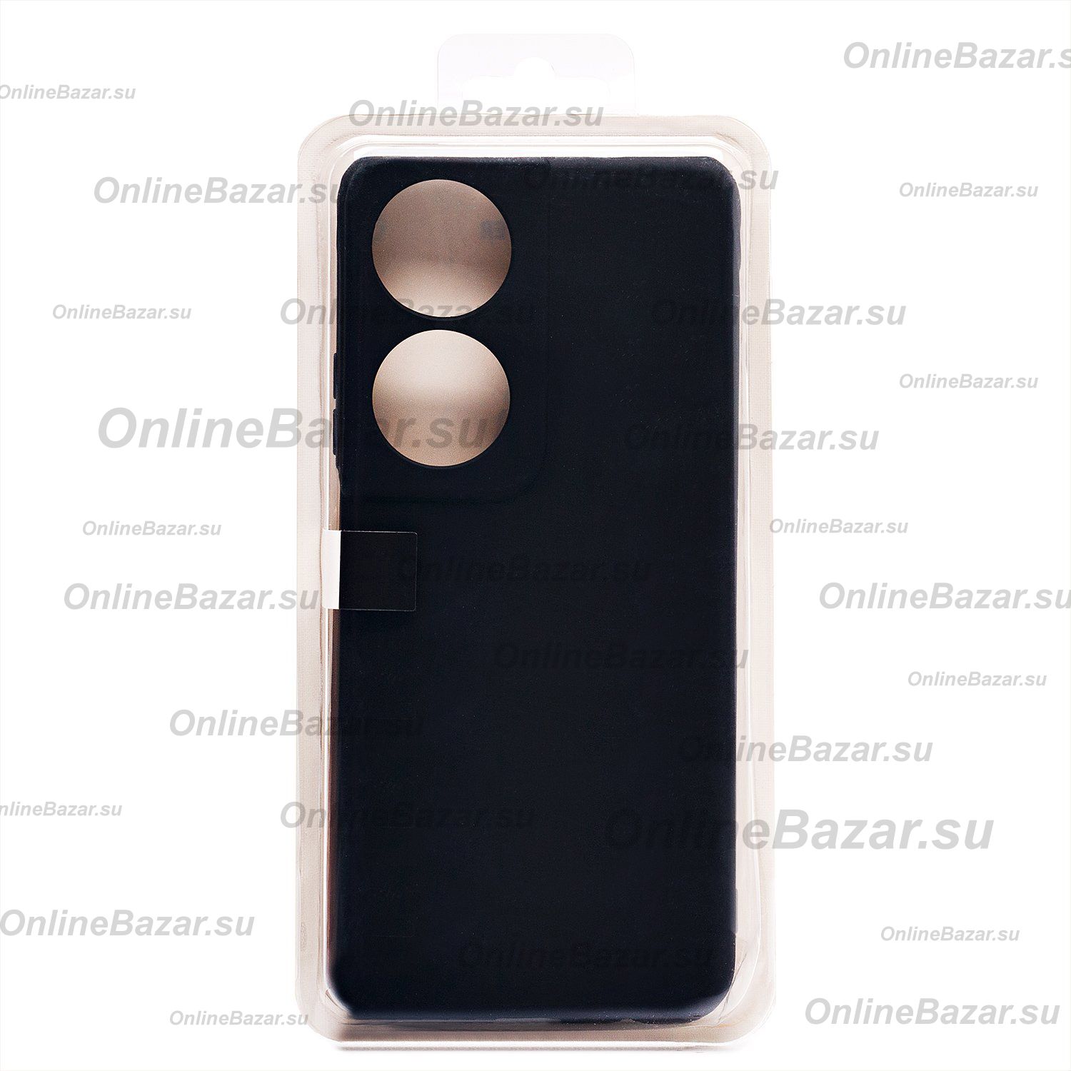Чехол для Huawei Honor X7b силиконовый Soft Touch 2 <черный> ― OnlineBazar.su