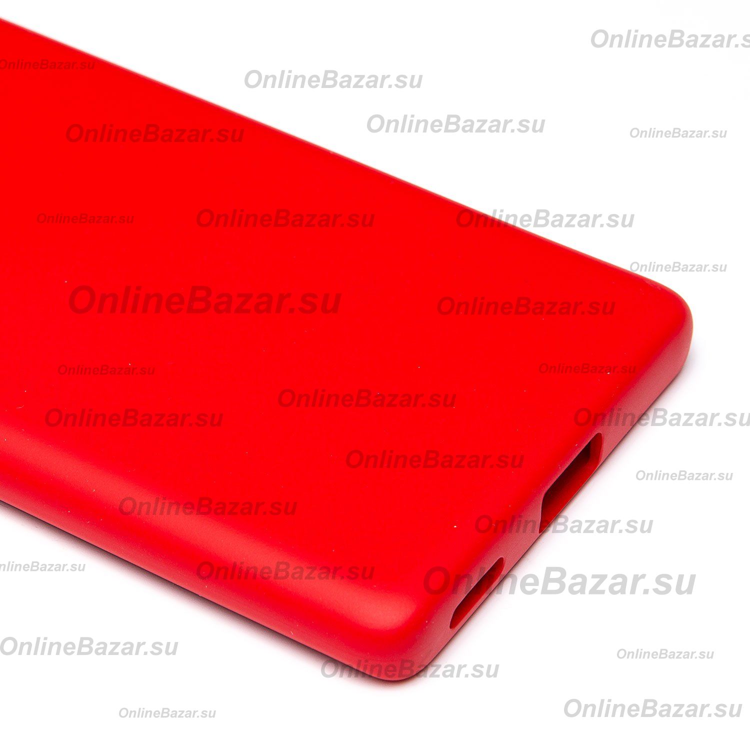 Чехол для Huawei Honor X9a силиконовый Soft Touch 2 <красный> ― OnlineBazar.su