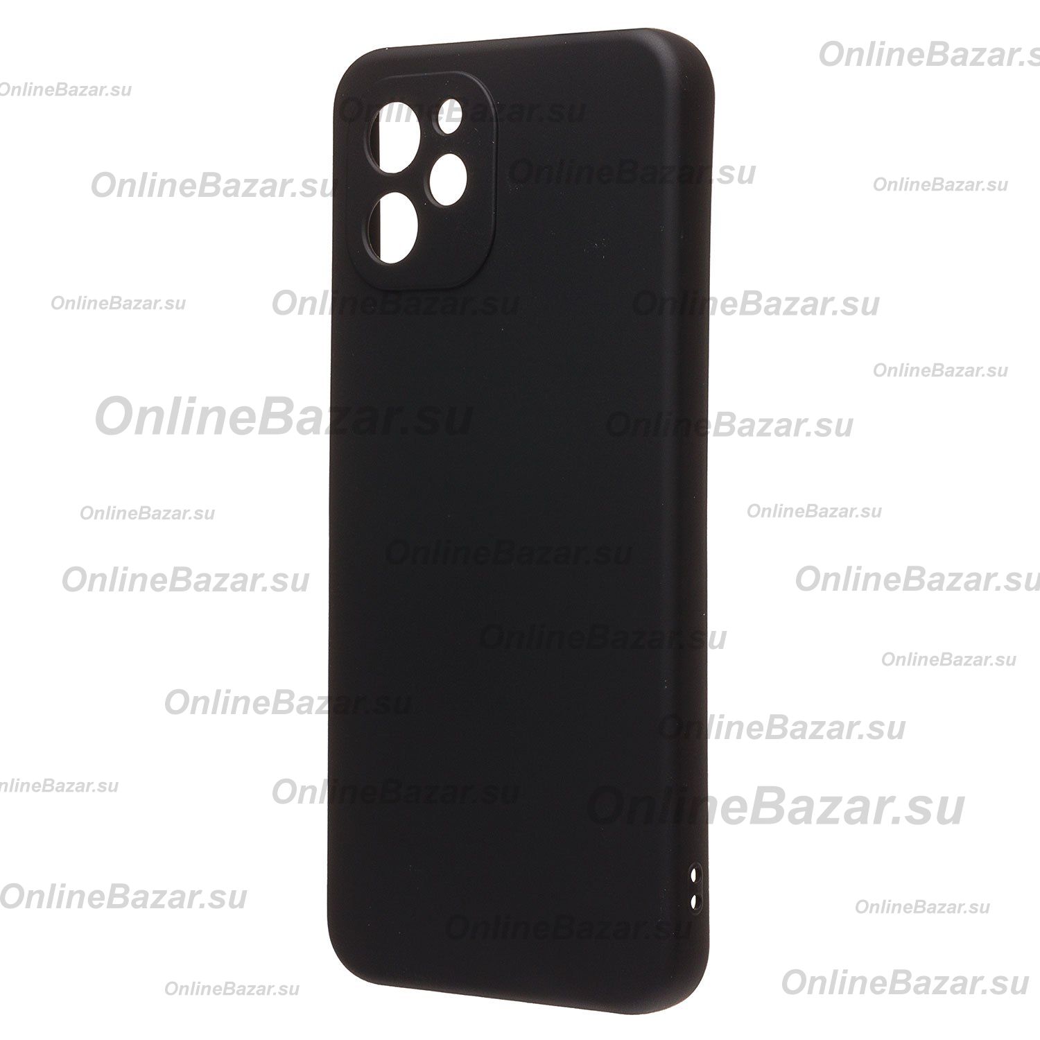 Чехол для Huawei Nova Y61 силиконовый Soft Touch 4 <черный> ― OnlineBazar.su