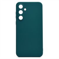 Чехол для Samsung SM-A556E (Galaxy A55 5G) силиконовый Soft Touch 4 <темно-зеленый> ― OnlineBazar.su