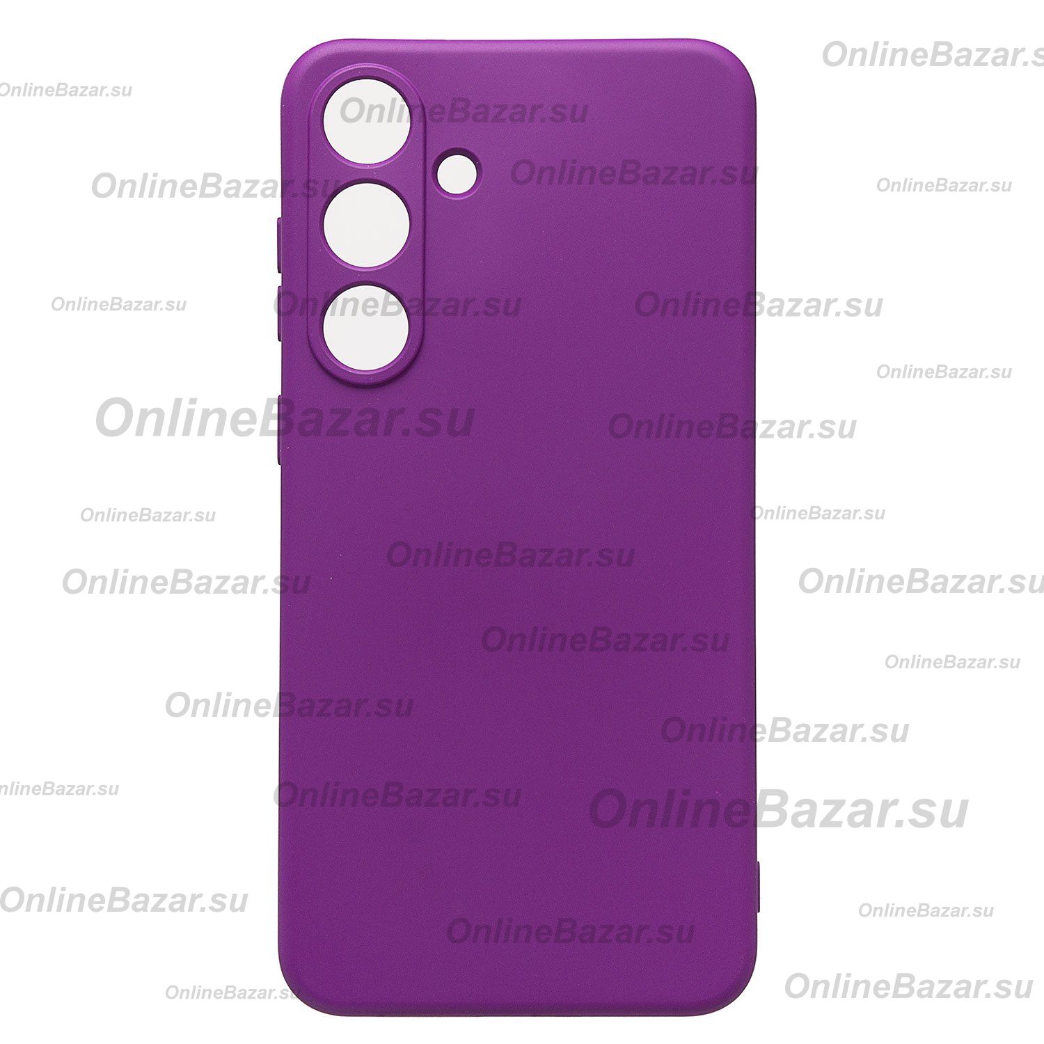Чехол для Samsung SM-S936B (Galaxy S25 Plus) силиконовый Soft Touch 4 <фиолетовый> ― OnlineBazar.su