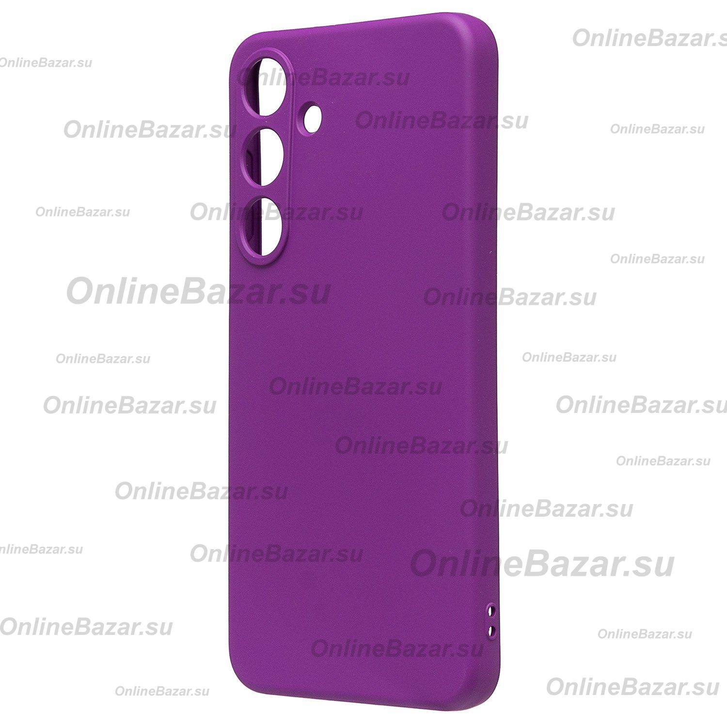 Чехол для Samsung SM-S936B (Galaxy S25 Plus) силиконовый Soft Touch 4 <фиолетовый> ― OnlineBazar.su