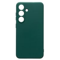 Чехол для Samsung SM-S931B (Galaxy S25) силиконовый Soft Touch 4 <темно-зеленый> ― OnlineBazar.su