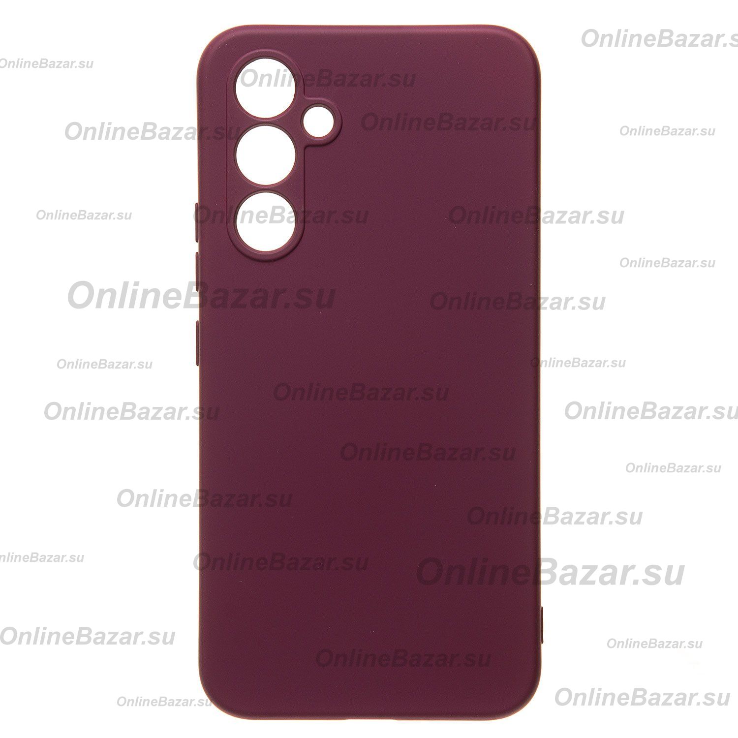 Чехол для Samsung SM-A546E (Galaxy A54 5G) силиконовый Soft Touch 4 <бордовый> ― OnlineBazar.su