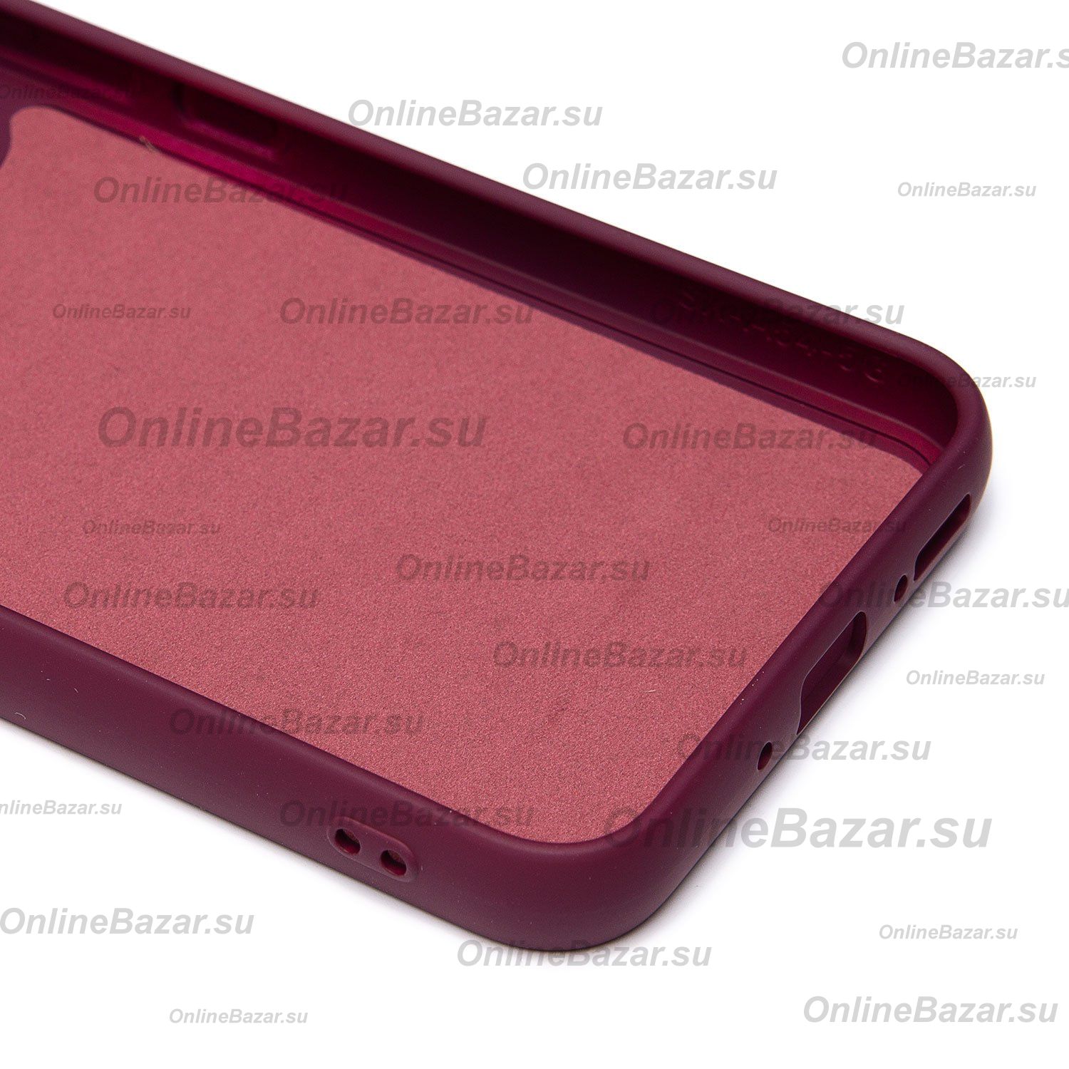 Чехол для Samsung SM-A546E (Galaxy A54 5G) силиконовый Soft Touch 4 <бордовый> ― OnlineBazar.su