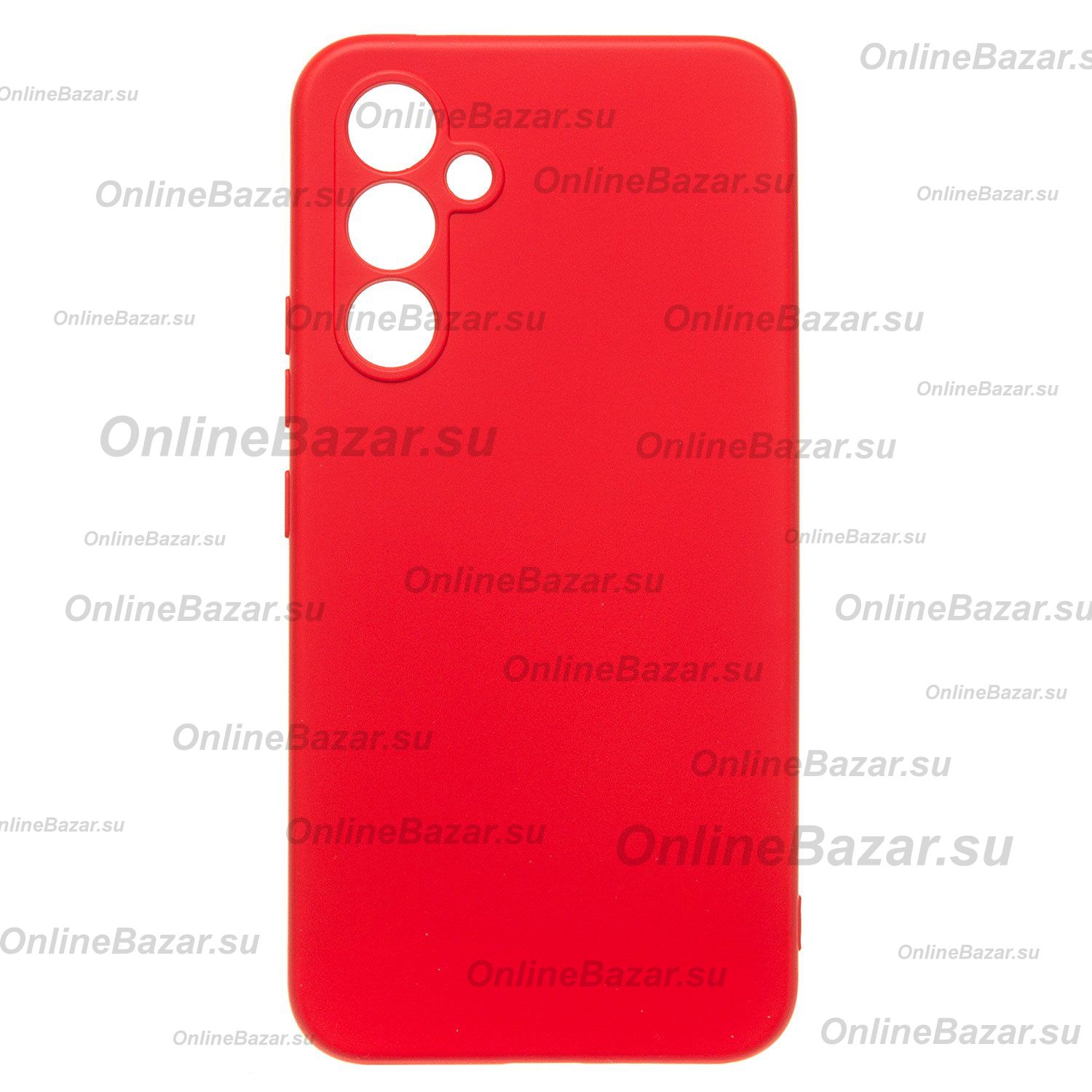 Чехол для Samsung SM-A546E (Galaxy A54 5G) силиконовый Soft Touch 4 <красный> ― OnlineBazar.su