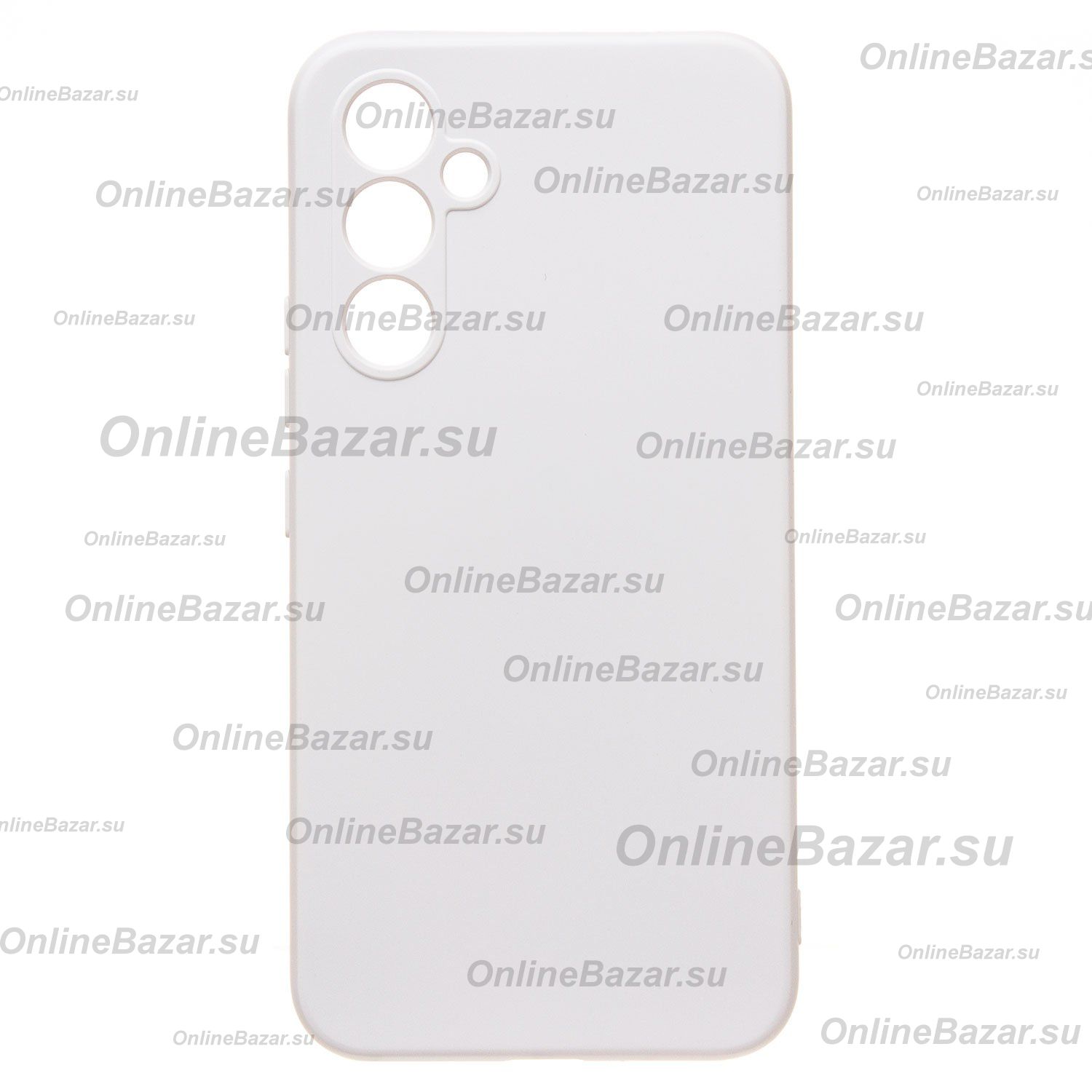 Чехол для Samsung SM-A546E (Galaxy A54 5G) силиконовый Soft Touch 4 <белый> ― OnlineBazar.su
