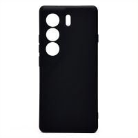 Чехол для Tecno Camon 40 Pro (CM6) силиконовый Soft Touch 2 с закрытой камерой <черный> ― OnlineBazar.su